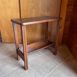 Vintage Wooden Side Table (porch)