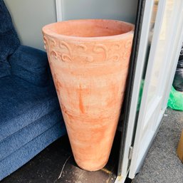 Tall Terra Cotta Pot