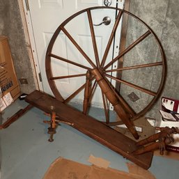 Antique Great Wheel (Bsmt Under Stairs)