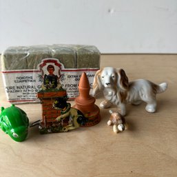 Vintage Bell, Animal Figurines, & More (IS)