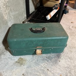 Vintage Tackle Box With Contents (Bsmt)