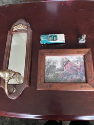 Misc Lot Of Home Decorating Pieces  (LR)