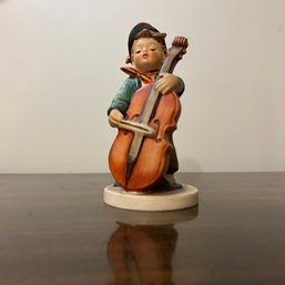 Vintage Goebel Hummel Figurine: Cello Boy (bsmt)