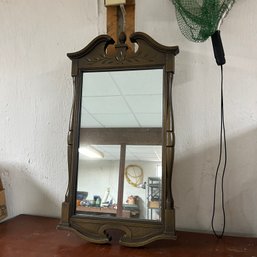 Vintage Resin Framed Mirror (BSMT)