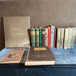 Large Lot Of Antique And Vintage Books (EF) (LR3)