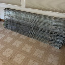 Metal Rack With Long 6' Shelves - Unassembled (Upstairs)