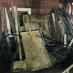 Scrap Wood Lot Plus Other Items (Barn, Lower Level)