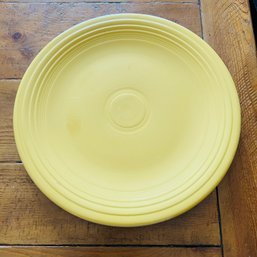 Large Yellow Fiestaware Platter (Dining Room)