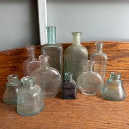 Assorted Vintage And Antique Bottles