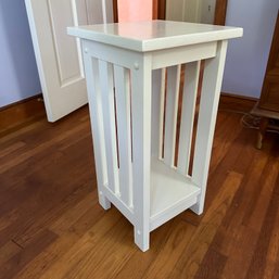 White Painted Plant Stand (BR1)
