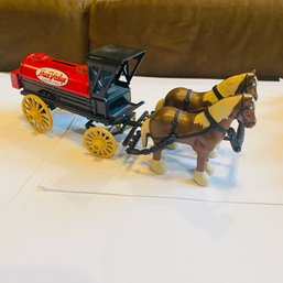 True Value Hardware Store Horse & Carriage Coin Bank (EF - LR2)