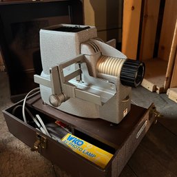 Vintage Bell & Howell Projector With Case (attic)