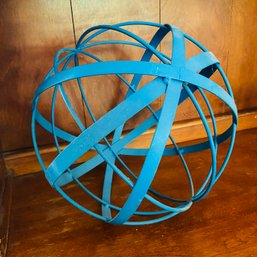 Blue Metal Decorative Sphere (Kitchen)