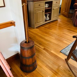 Antique Butter Churn (Dining Room)