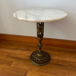 Small Heavy Vintage Side Table (BR3)