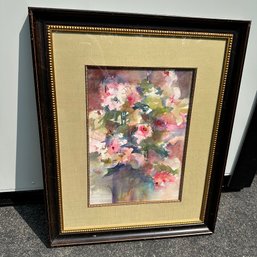 Framed Floral Bouquet Art (Garage)