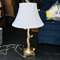Lamp With Twig Finial And Birds (Garage)