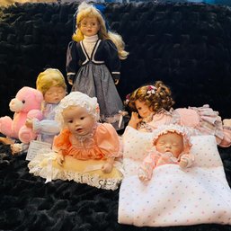 Assorted Porcelain Doll/Babies Lot No. 1 (Box 3)