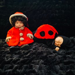 Baby Dolls In Red - Anne Geddes Ladybug Doll! (Box 3)