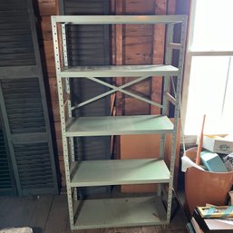 Vintage Metal Shelf (attic)