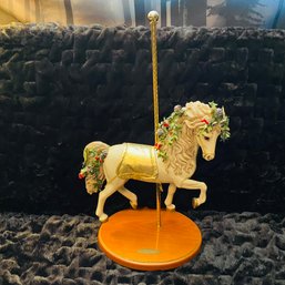 Four Seasons Porcelain Carousel Horse (Box 12)