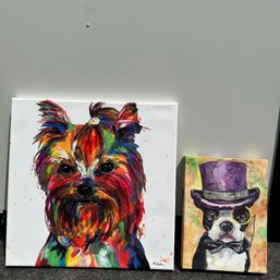 Dog Art On Canvas (Garage)