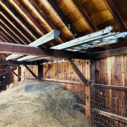 Extension Ladder And Long Wooden Beam (barn, Upper Level)
