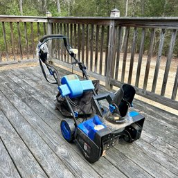 SNOW JOE Snow Blower (Deck) Untested