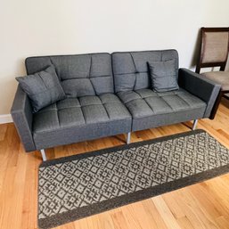 Futon Sofa In Gray (Office)