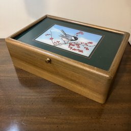 Charming Vintage Wooden Bird Box (59479) (bsmt)