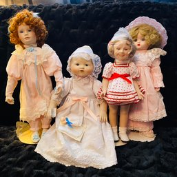 Assorted Porcelain Doll Lot No. 2 (Box 1)