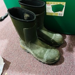 Men's Western Chief Rubber Boots Size 11 (Basement)