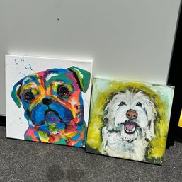 Dog Art On Canvas (Garage)