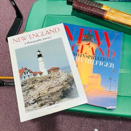 New England Photography Coffee Table Books (Basement)