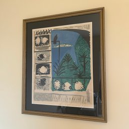 Framed PICASSO Art Print (Front Room)