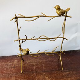 Gold Tone Bird Jewelry Holder (Garage)