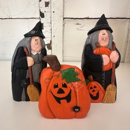 Midwest Of Cannon Falls Eddie Walker Witch Pair With Pumpkin (KB)