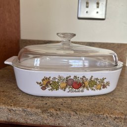 Corningware 2.5 Liter Spice Of Life Casserole With Lid (Kitchen)