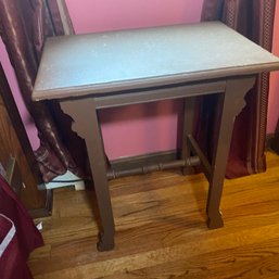 Small Brown Wooden Bedroom Side Table (MB)