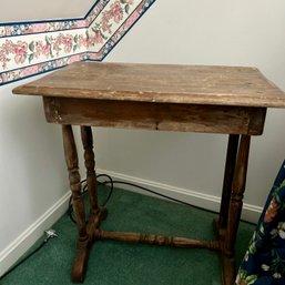 Rustic Vintage Wooden Side Table (BR2)