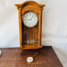 Vintage Linden Wall Clock (Garage)