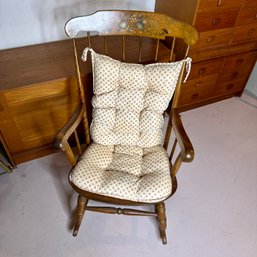 Nichols & Stone Co. Wooden Rocking Chair (BSMT)