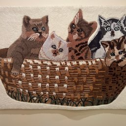 Cat Needlepoint Tapestry (Hall)