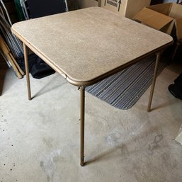 Vintage Square Folding Table (BSMT)