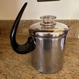 Vintage Stainless Coffee Percolator (Kitchen)