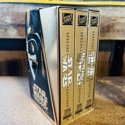 Star Wars Trilogy VHS Boxed Set (barn)