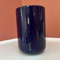 DANSK Ceramic Blue Pottery Vase (FR)