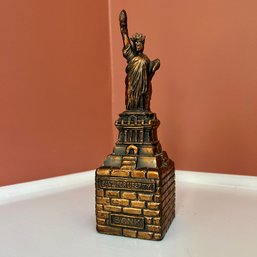 Statue Of Liberty Coin Bank - Bottom Stopper Missing (FR)