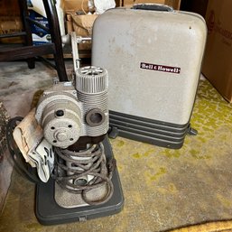 Vintage Bell & Howell Film Projects (mid-basement)