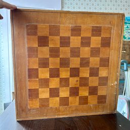 Rustic Wooden Chess Board (b1)